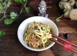 Cucumber cold noodles recipe 10