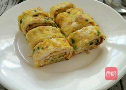 葱香鸡蛋卷的做法图解9
