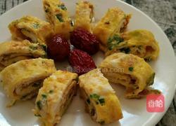 葱香鸡蛋卷的做法图解10