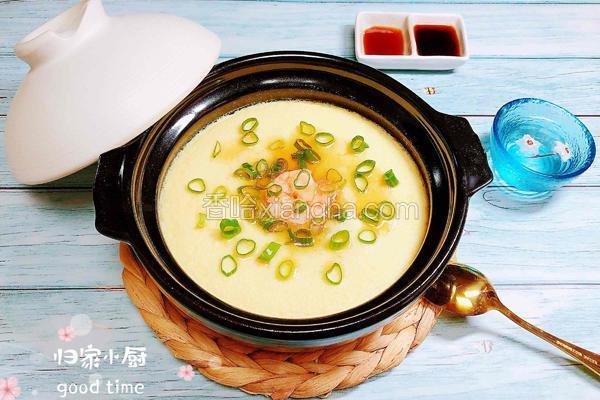 补钙鲜嫩虾糕（豆浆水蛋版）