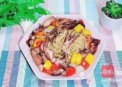 罗勒笔管鱿鱼意面的做法图解16