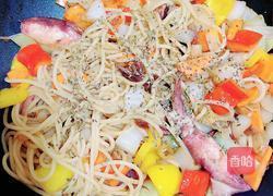 罗勒笔管鱿鱼意面的做法图解15