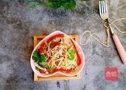 鸡丝凉面的做法图解1