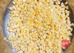 西兰花玉米鸡肉糕(芝士焗烤版)的做法图解5