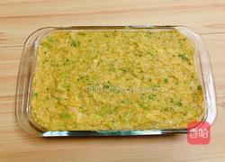 西兰花玉米鸡肉糕(芝士焗烤版)的做法图解17