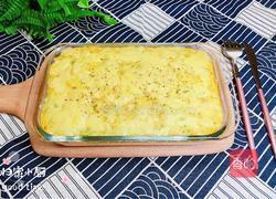 西兰花玉米鸡肉糕(芝士焗烤版)的做法图解19