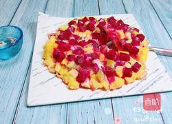 馒头水果披萨的做法图解14