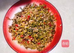 酸豇豆肉沫的做法图解4