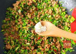 韭菜苔炒肉沫的做法图解17