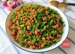 韭菜苔炒肉沫的做法图解19