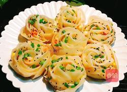 虾滑玫瑰花煎饺的做法图解10