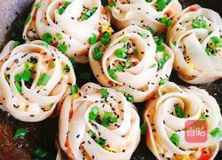 虾滑玫瑰花煎饺的做法图解9