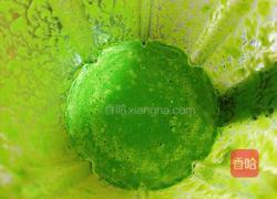 菠菜鸡蛋糕(豆浆水蛋版)的做法图解5
