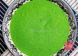菠菜鸡蛋糕(豆浆水蛋版)的做法图解13