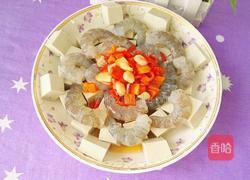 清蒸豆腐虾仁的做法图解13