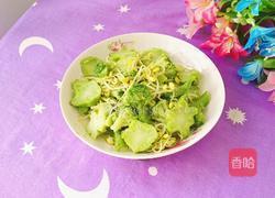 豆芽炒西兰花的做法图解16