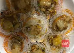 Illustration of how to make vermicelli scallops 8