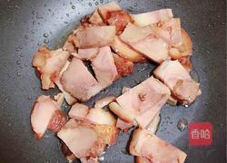 彩椒肘花肉炒饭（5分钟快手炒饭）的做法图解6