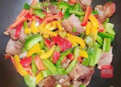 彩椒肘花肉炒饭(5分钟快手炒饭)的做法图解9
