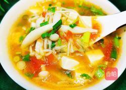 双菇豆腐汤的做法图解21