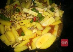 干锅鱿鱼的做法图解5