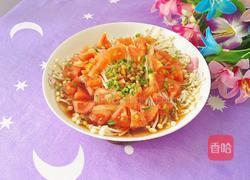 金针菇蒸西红柿的做法图解18
