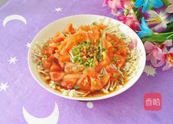 金针菇蒸西红柿的做法图解17