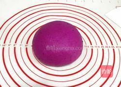 火龙果麻薯面包的做法图解4