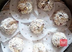 糯米虾仁蒸肉丸的做法图解13