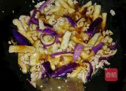 肉沫红烧茄子的做法图解5