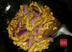 肉沫红烧茄子的做法图解6