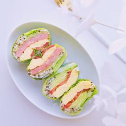 减脂早餐—生菜包饭卷的做法[图]