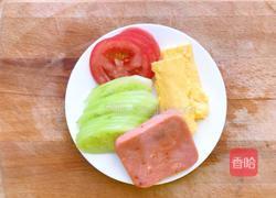 减脂早餐—生菜包饭卷的做法图解2