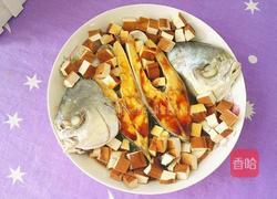 豆腐干蒸鱼的做法图解8