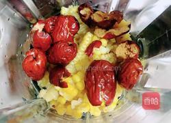 红枣牛奶玉米羹的做法图解4