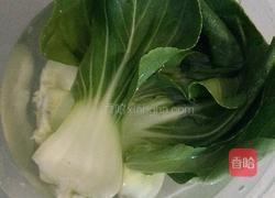 香菇油菜面的做法图解3