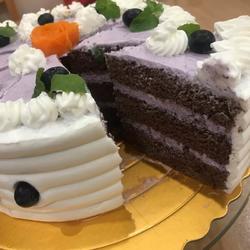 巧克力蓝莓蛋糕的做法[图]