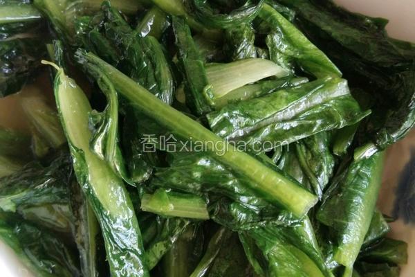 蒜蓉油麦菜