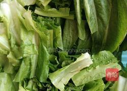 蒜蓉油麦菜的做法图解1