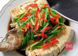清蒸豆腐鲈鱼的做法图解12