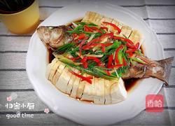 清蒸豆腐鲈鱼的做法图解13
