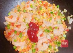 快手茄汁虾仁焗饭的做法图解10