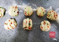 红椒火腿肠花卷的做法图解20