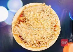 超简单的减肥版蒜蓉金针菇的做法图解7