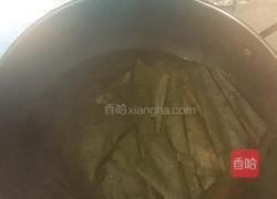  荷叶紫薯粥的做法图解4