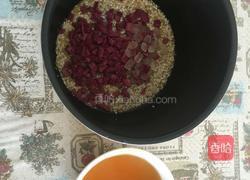  荷叶紫薯粥的做法图解5