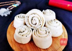 黑芝麻花卷的做法图解20