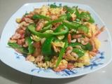 小河虾炒蛋