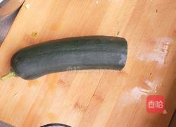 囊瓜疙瘩汤的做法图解1