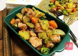 香肠烤土豆的做法图解8